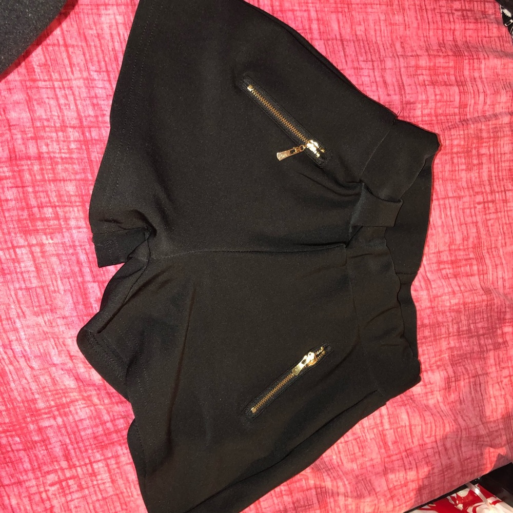 Black Soft Shorts